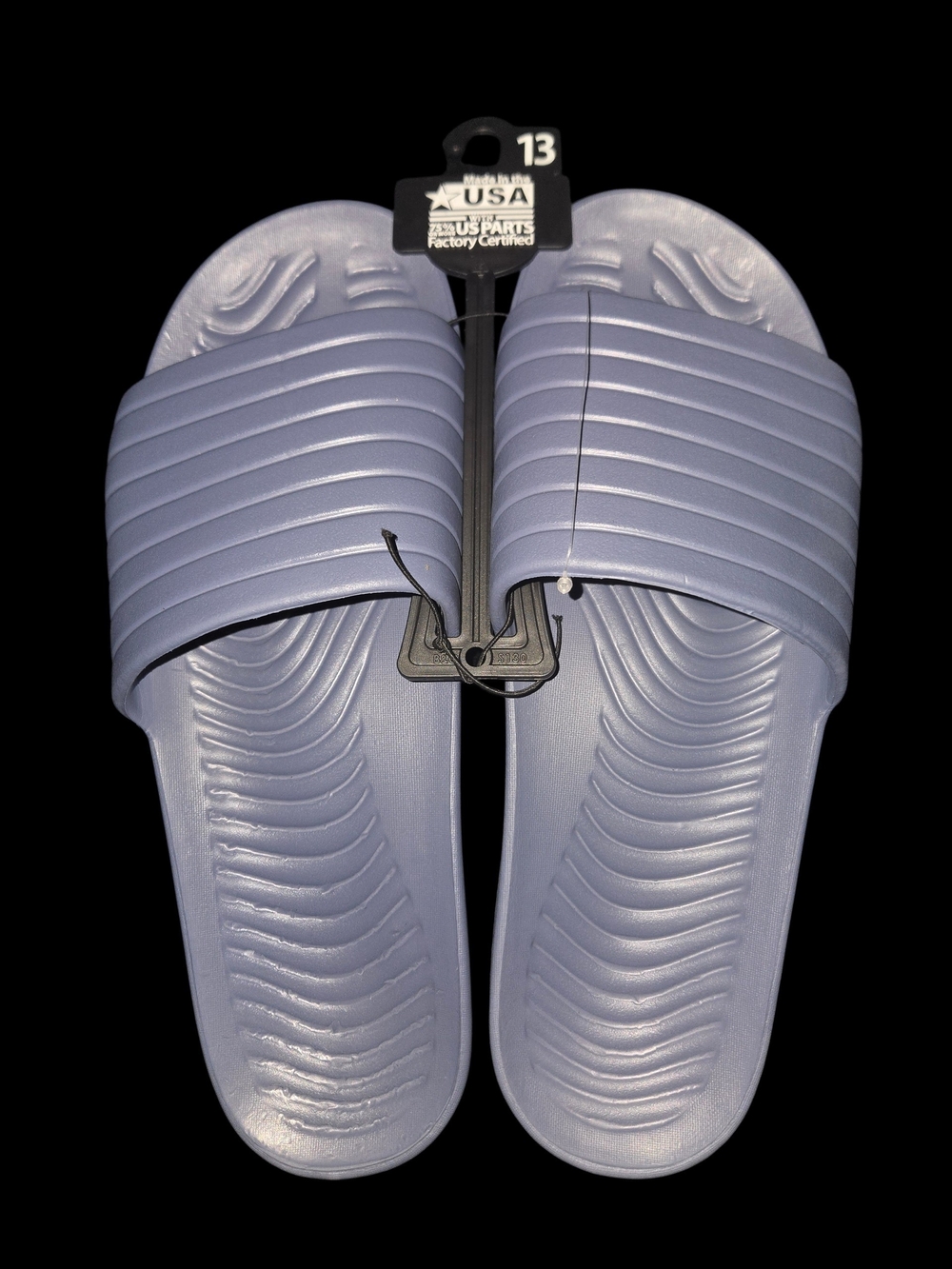 Classic Slide Sandals in Lavender